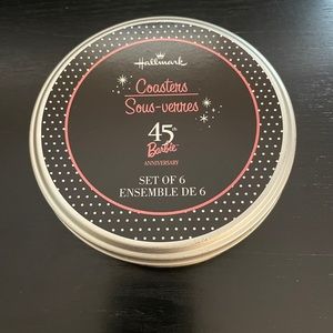 Barbie 45th Anniversary Coasters